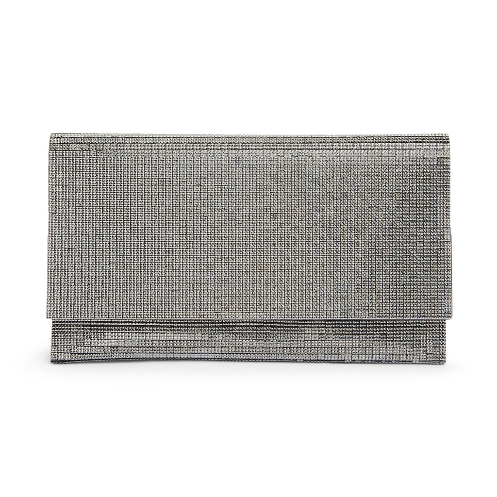 Nina cheap silver clutch