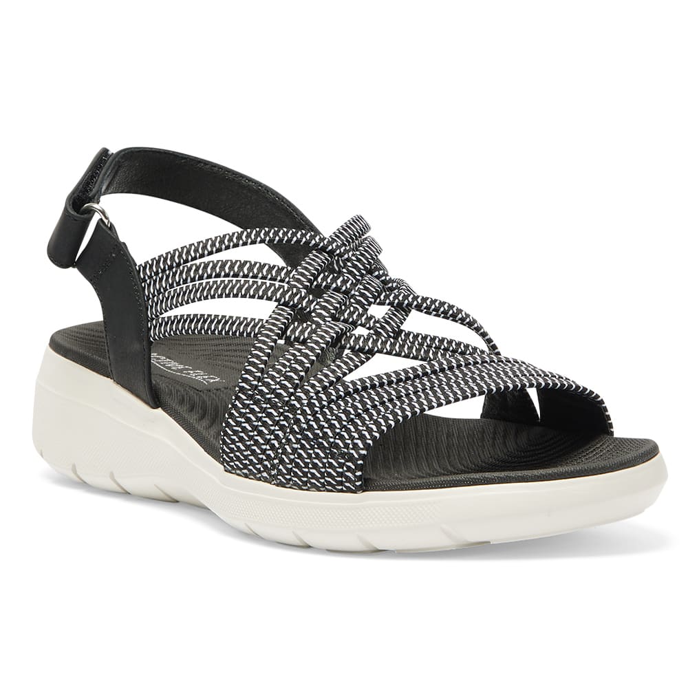 Luna Sandal in Black Multi