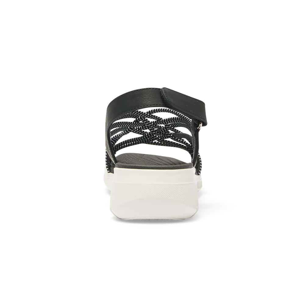 Luna Sandal in Black Multi