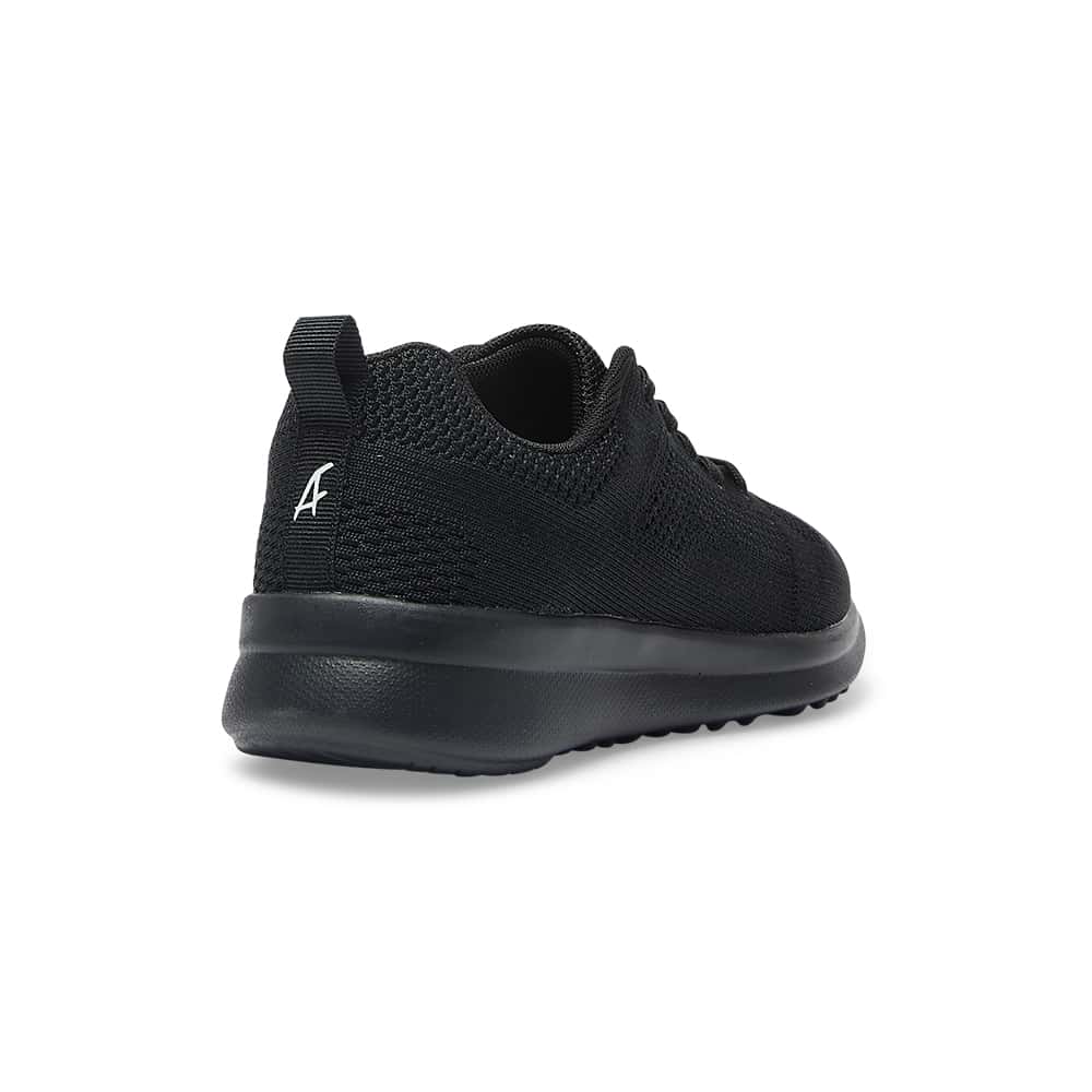 Quantum Sneaker in Black On Black