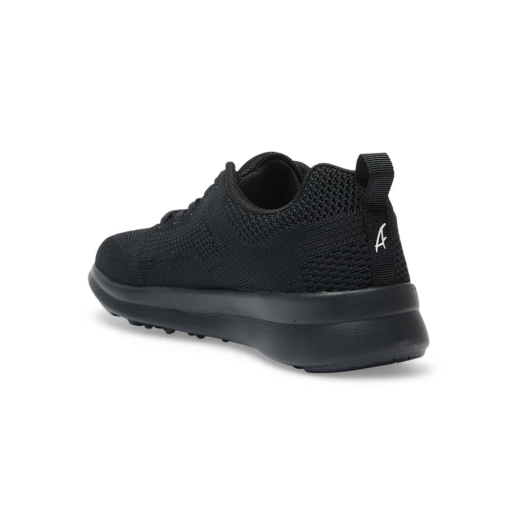 Quantum Sneaker in Black On Black