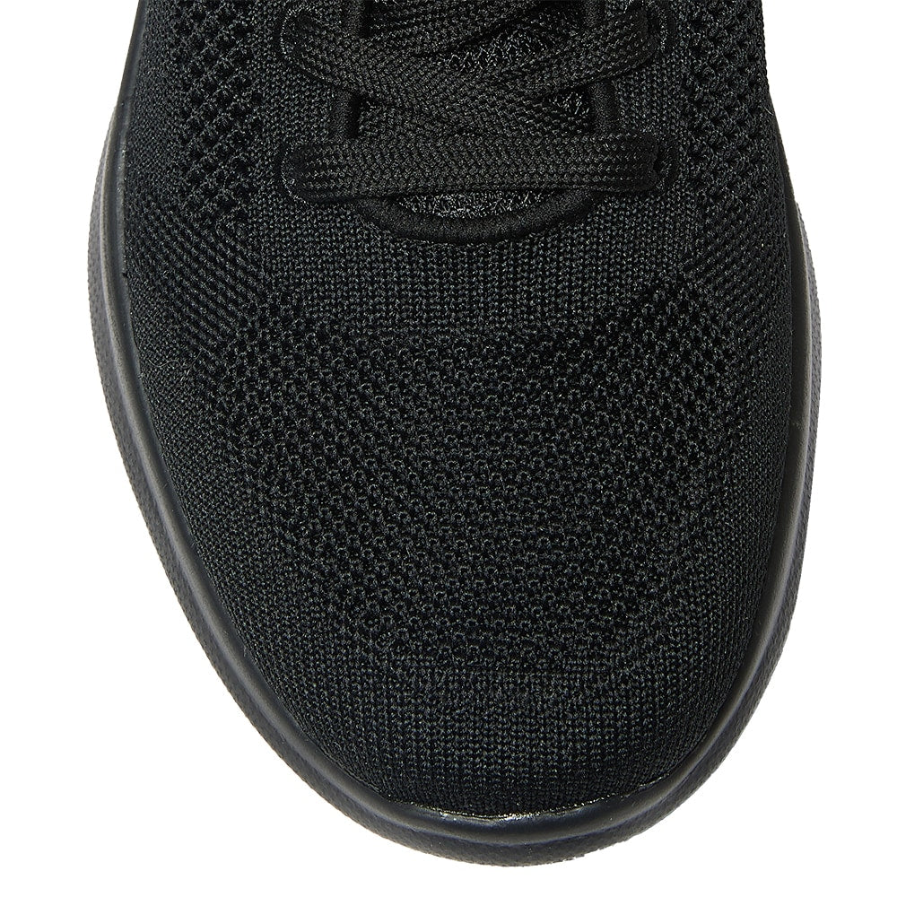 Quantum Sneaker in Black On Black