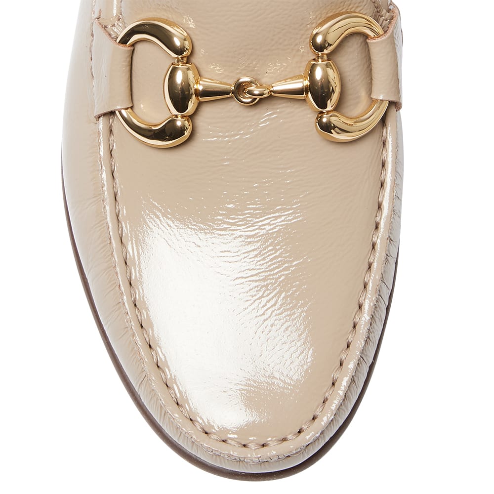 Tuscany Loafer in Bone Patent
