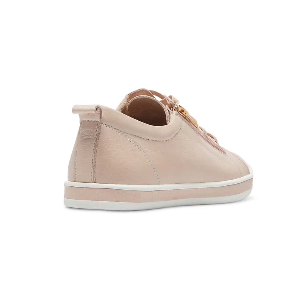 Whisper Sneaker in Blush Leather