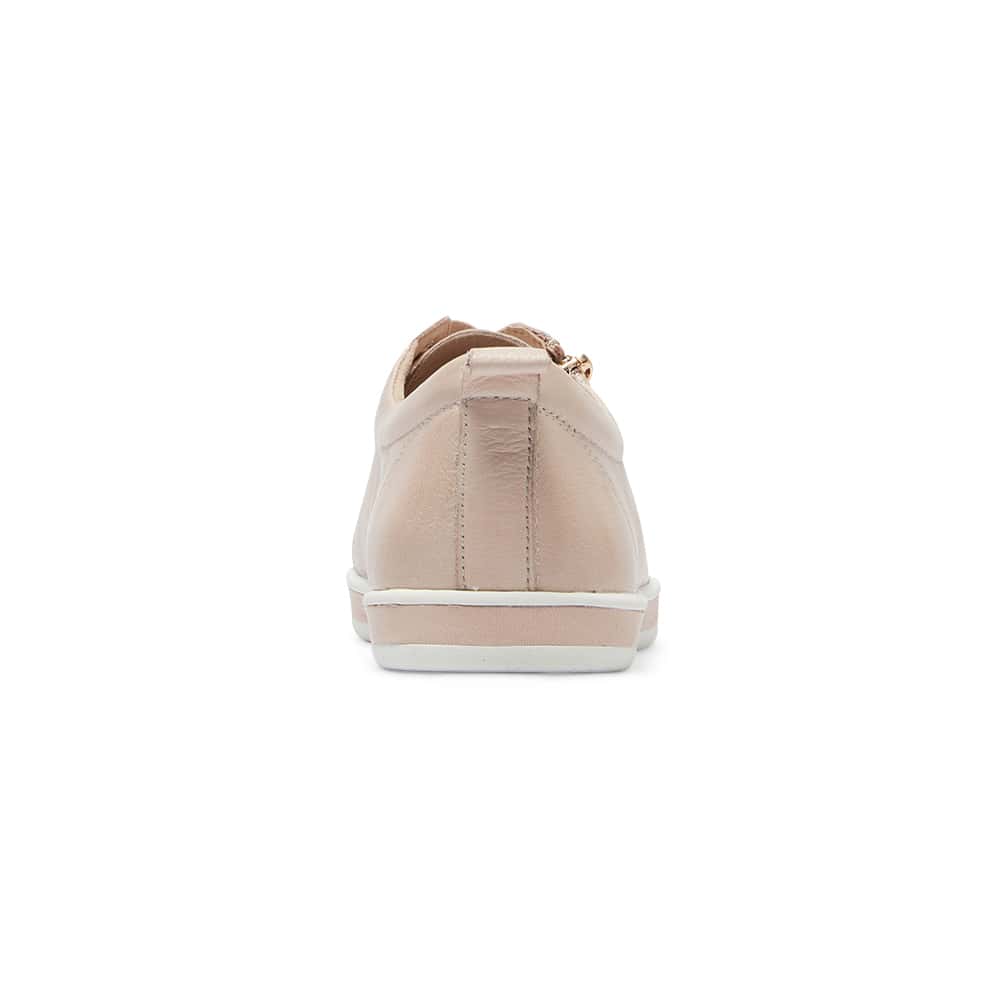 Whisper Sneaker in Blush Leather