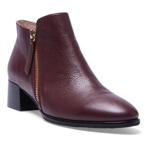 Aaron Boot in Wine Glove Leather