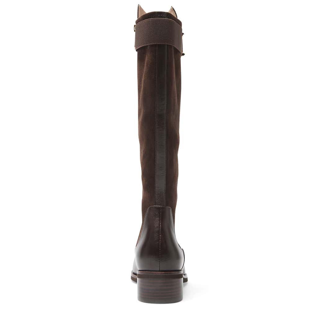 Cavalier Boot in Chocolate Glove Leather