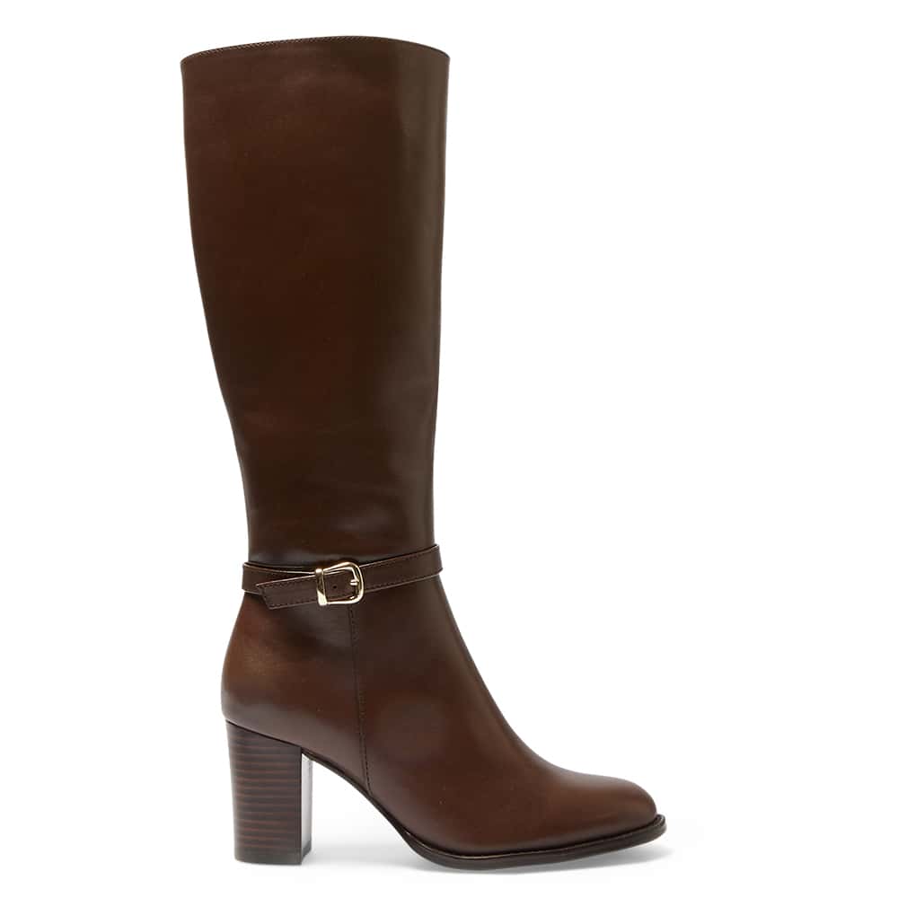 Galen Boot in Brown Leather