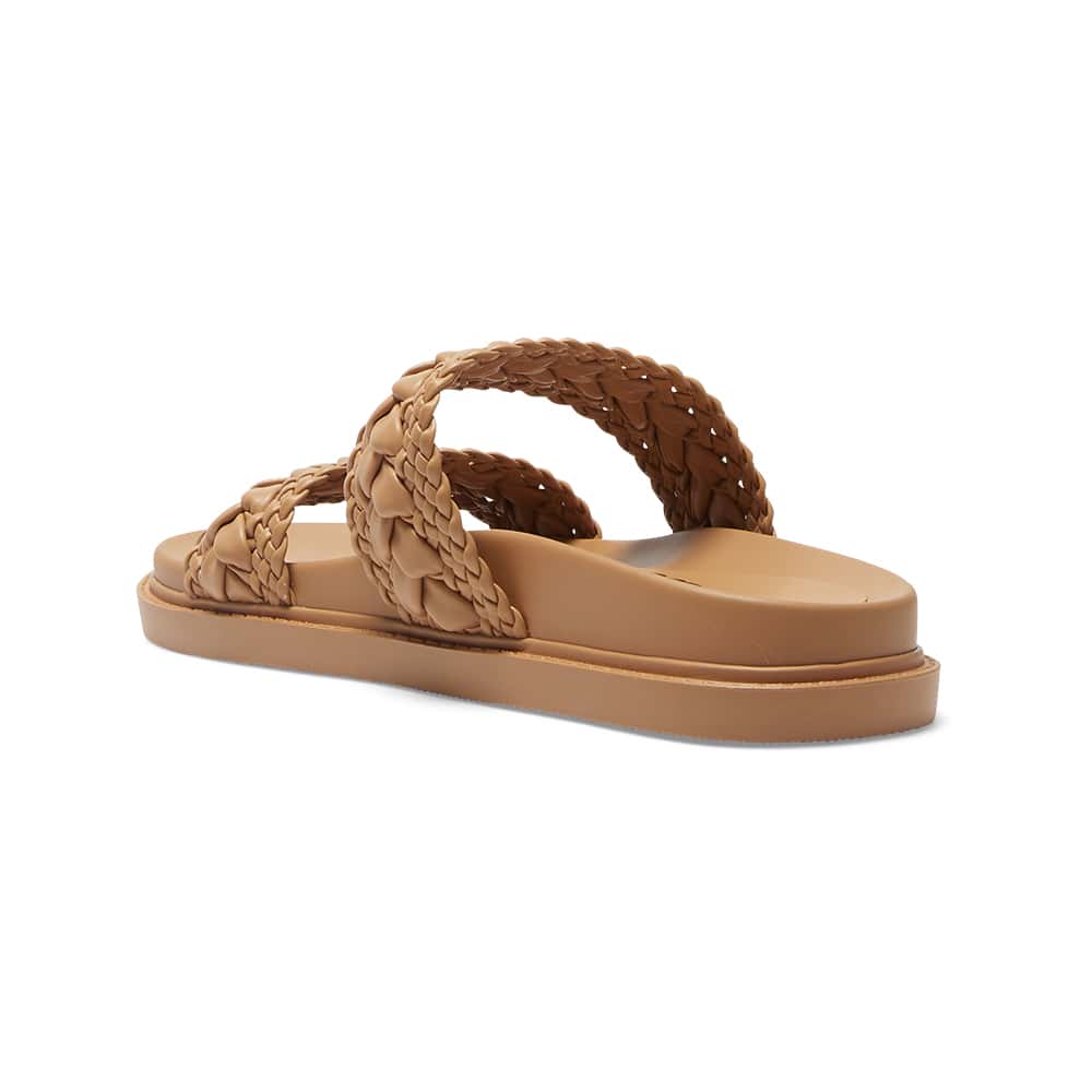 Aloha Flat in Camel Smooth