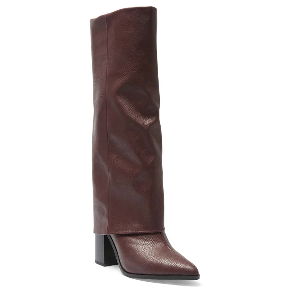 Deputy Boot in Burgundy Smooth