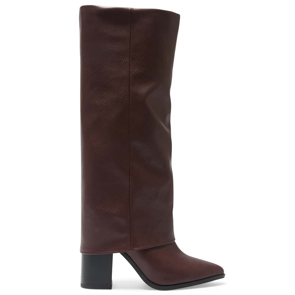 Deputy Boot in Burgundy Smooth