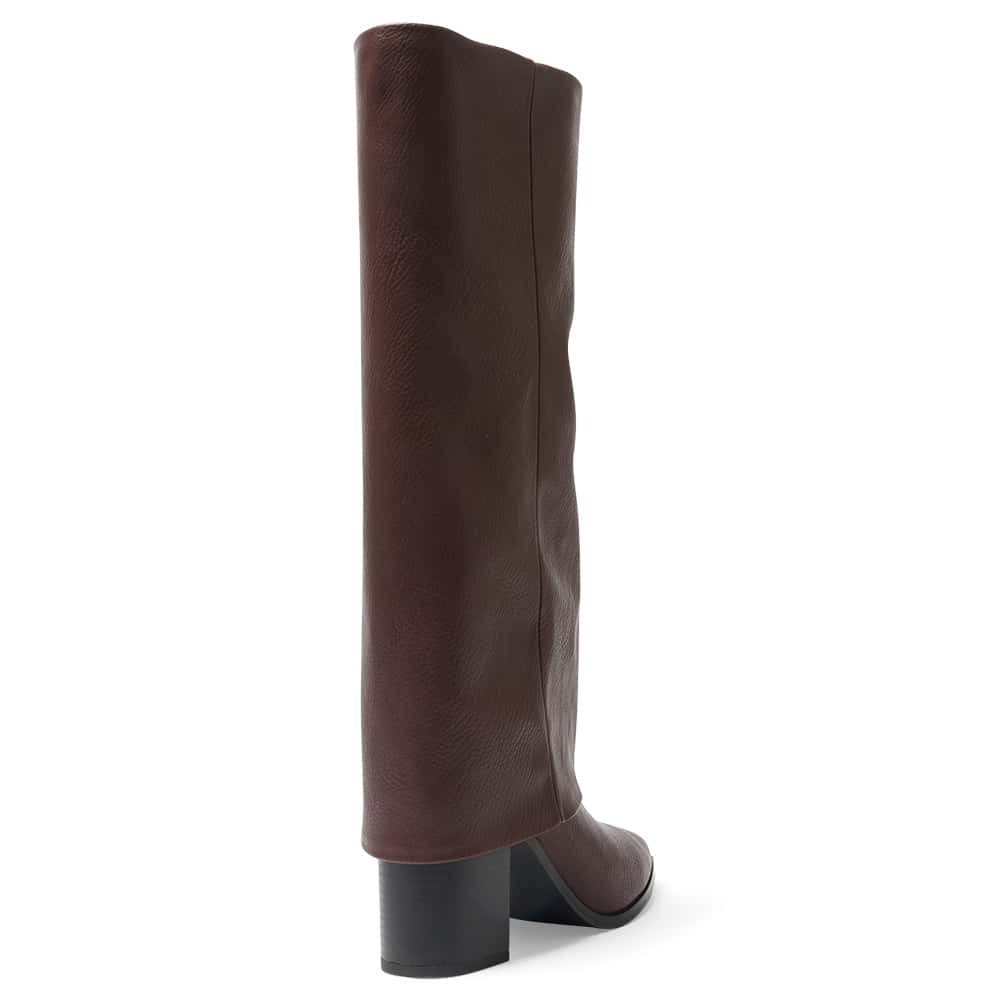 Deputy Boot in Burgundy Smooth