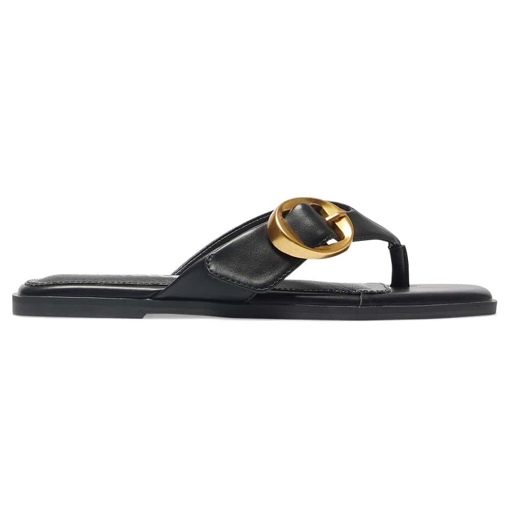 Greece Slide in Black Smooth