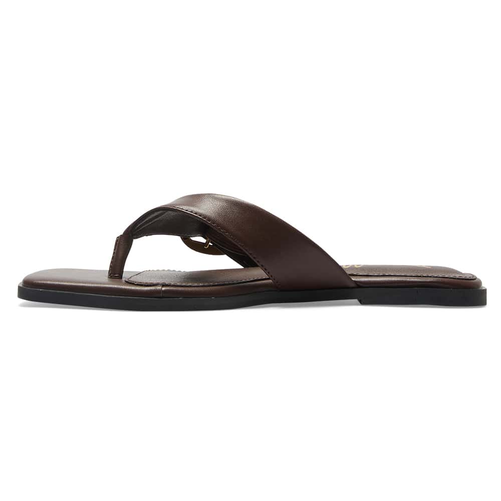 Greece Slide in Brown  Smooth