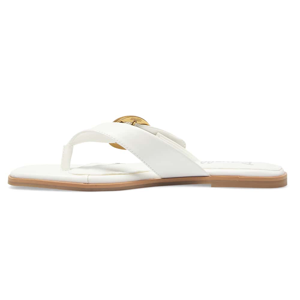 Greece Slide in White Smooth