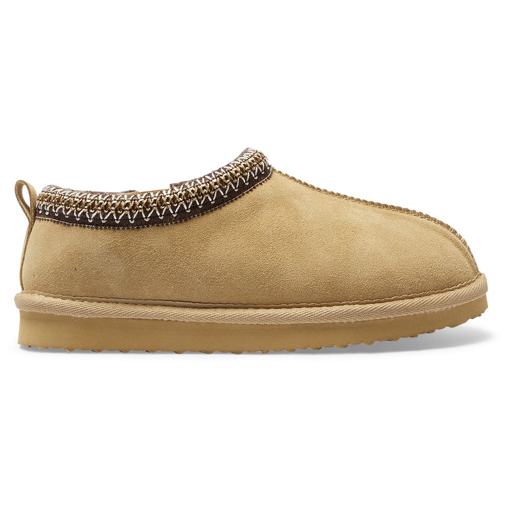 Nevada Slipper in Sand Suede