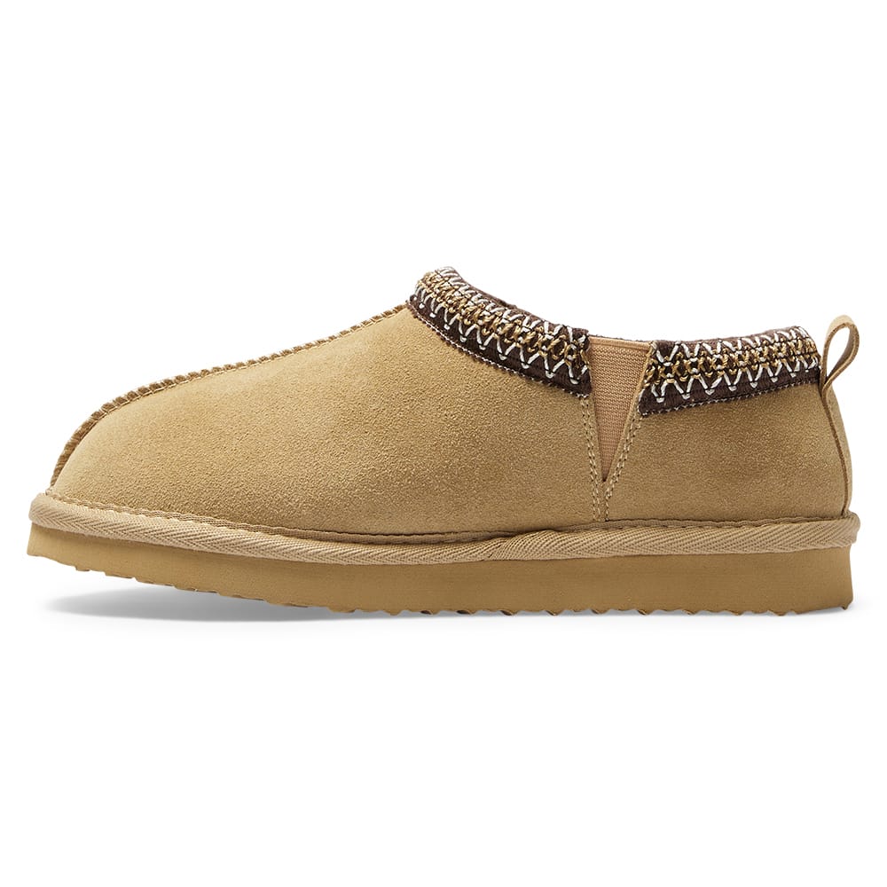 Nevada Slipper in Sand Suede