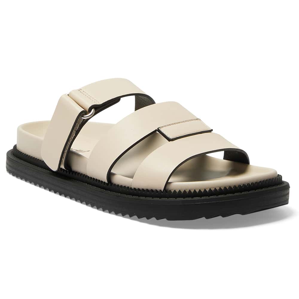 Balmoral Sandal in Bone Smooth