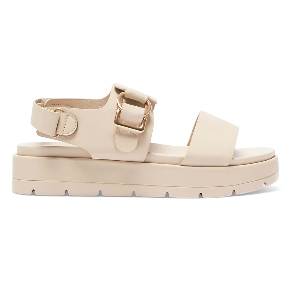 Felix Sandal in Beige Smooth