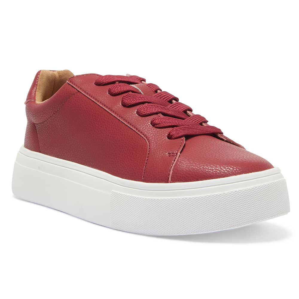 Frenzy Sneaker in Red