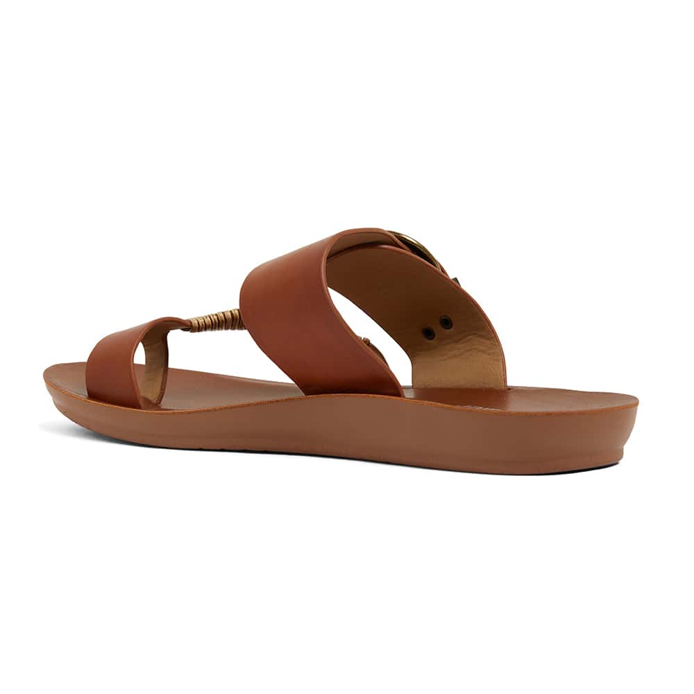 Geneva Slide in Light Tan Smooth