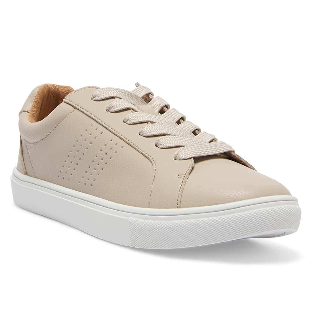 Shazam Sneaker in Taupe Leather