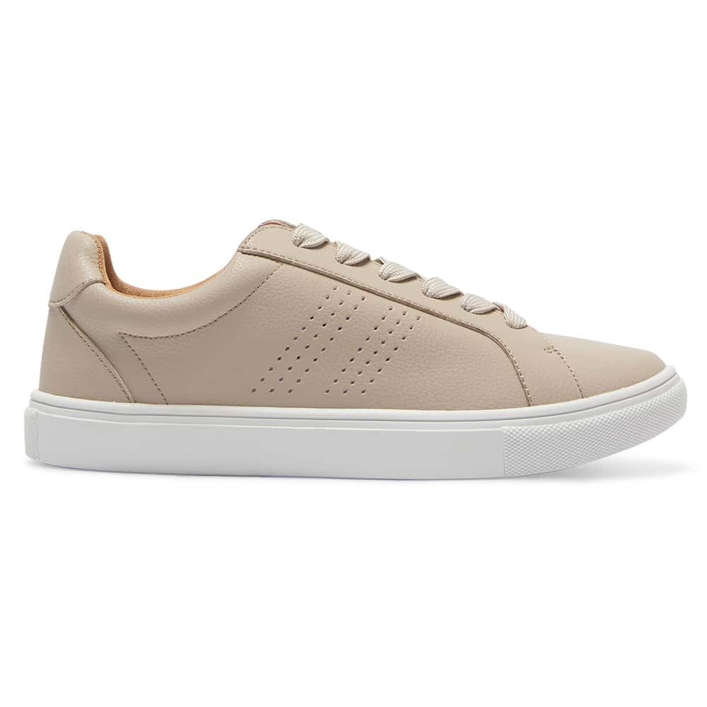 Shazam Sneaker in Taupe Leather