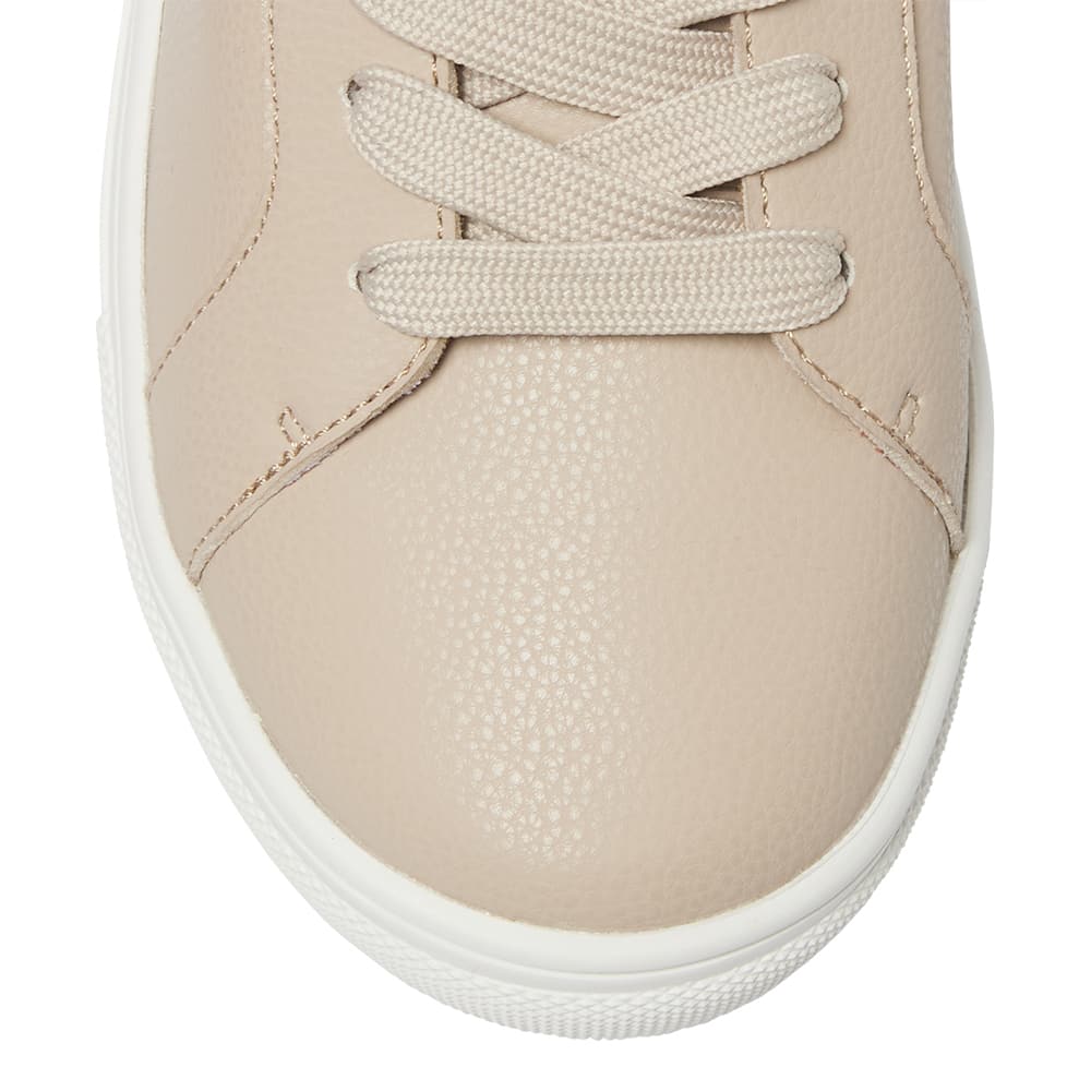 Shazam Sneaker in Taupe Leather