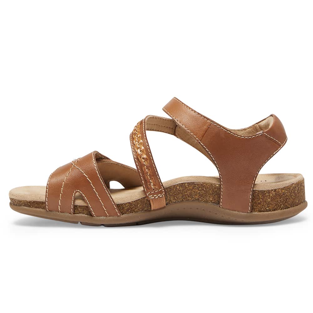 Fandango Sandal in Tan Leather