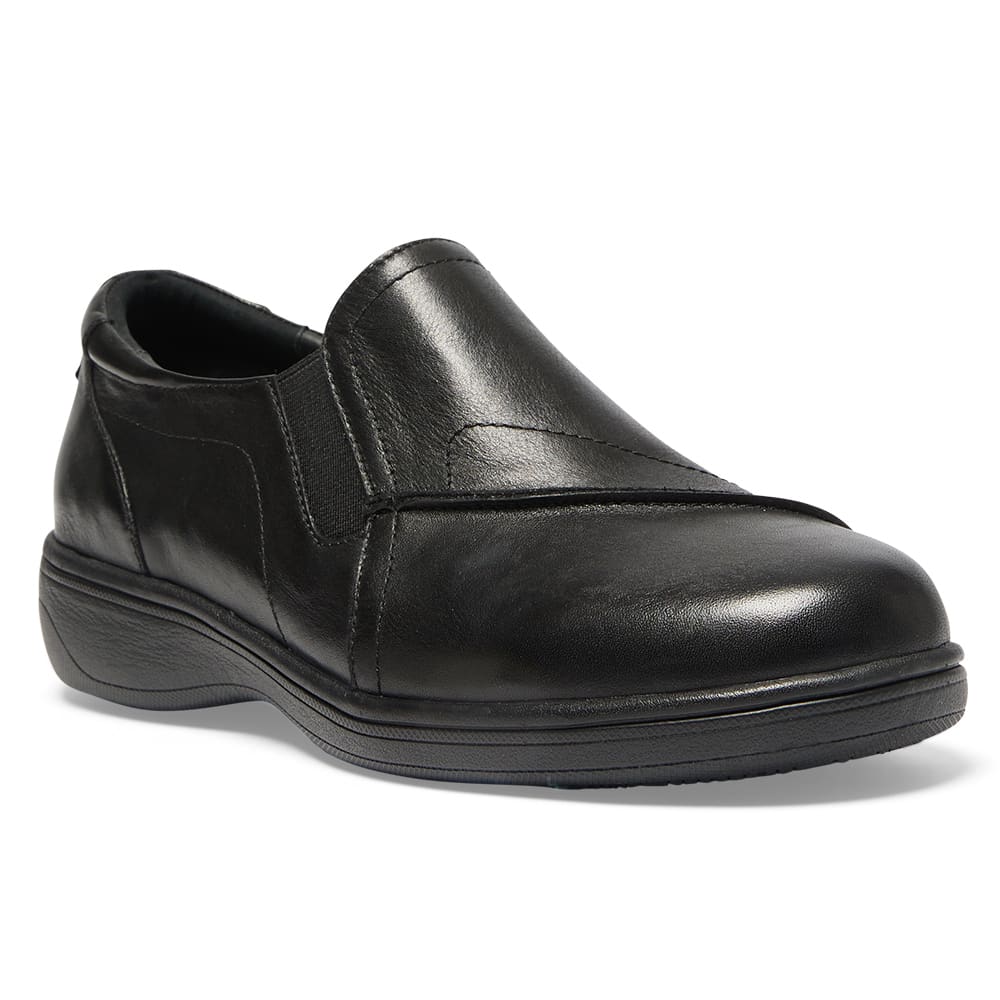 Lennon Loafer in Black Leather