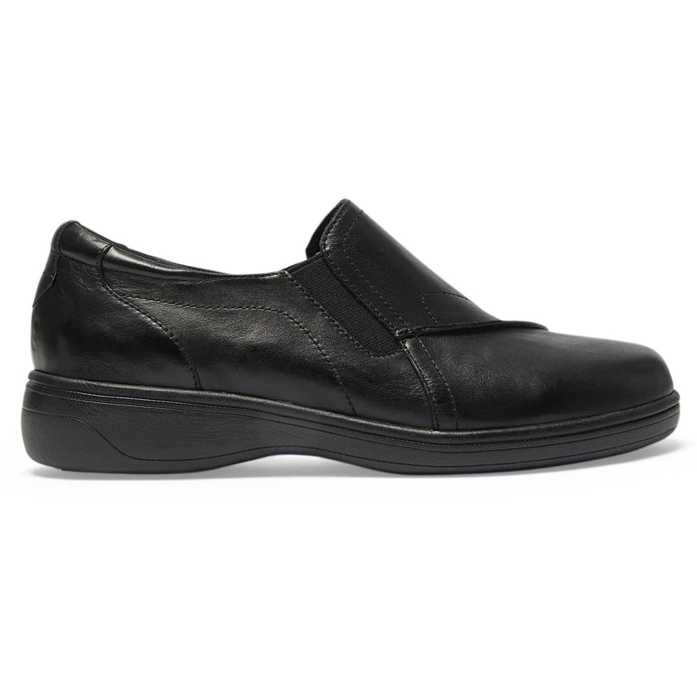 Lennon Loafer in Black Leather