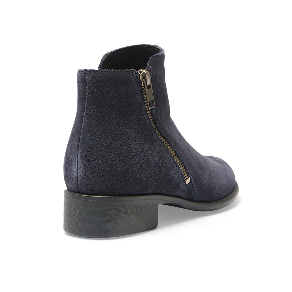 Lorenzo Boot in Navy Suede