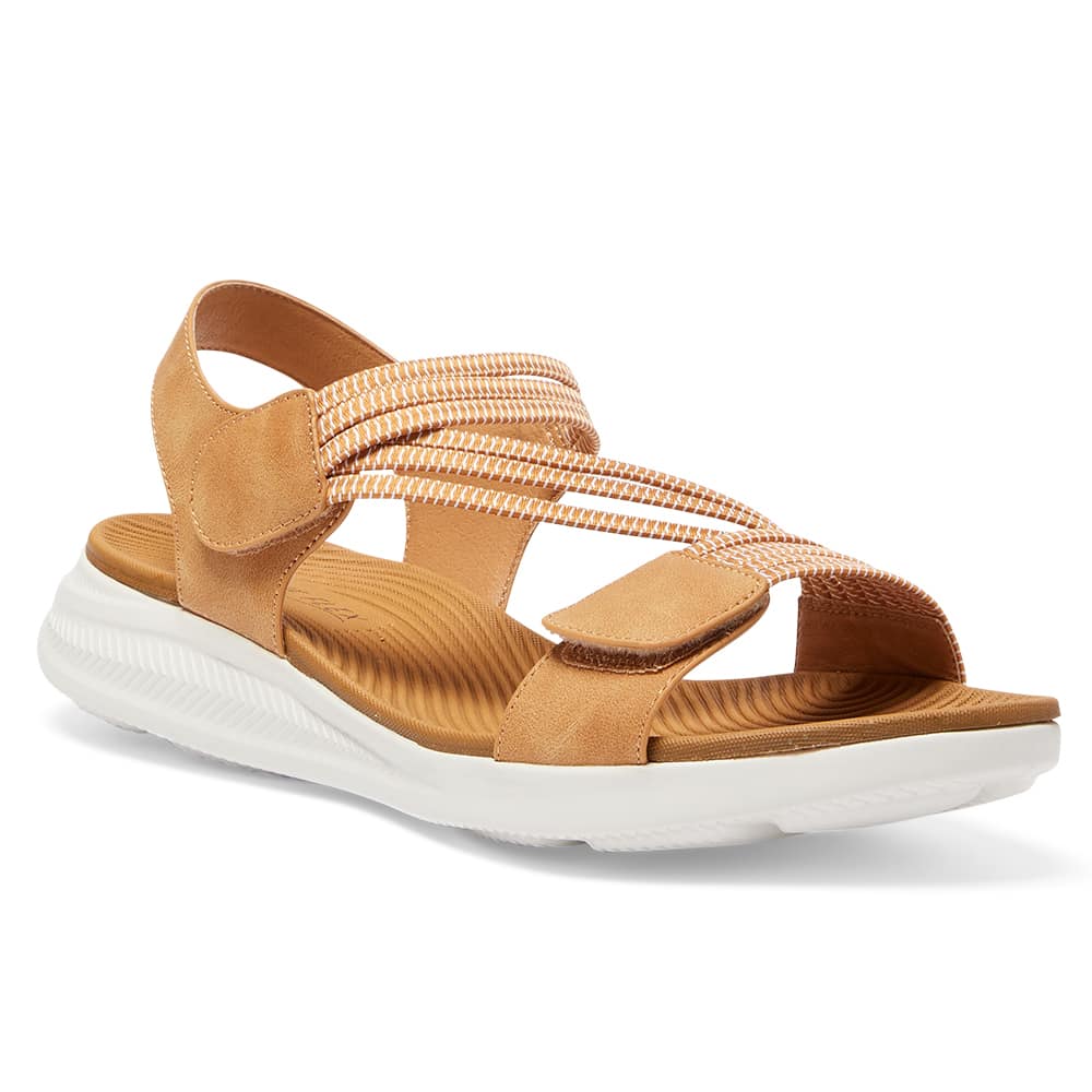 Neon Sandal in Tan