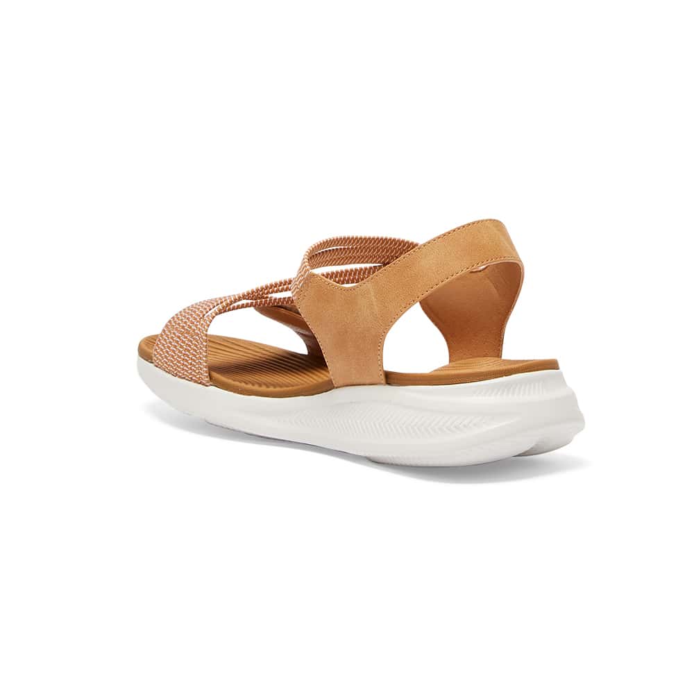 Neon Sandal in Tan