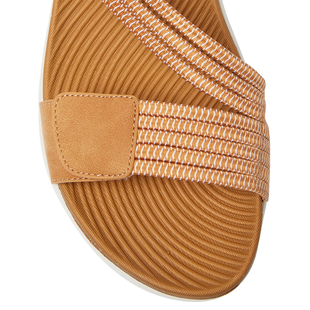 Neon Sandal in Tan