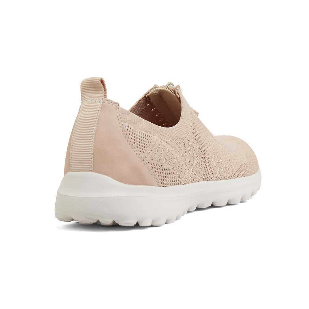 Oberon Sneaker in Blush Stretch