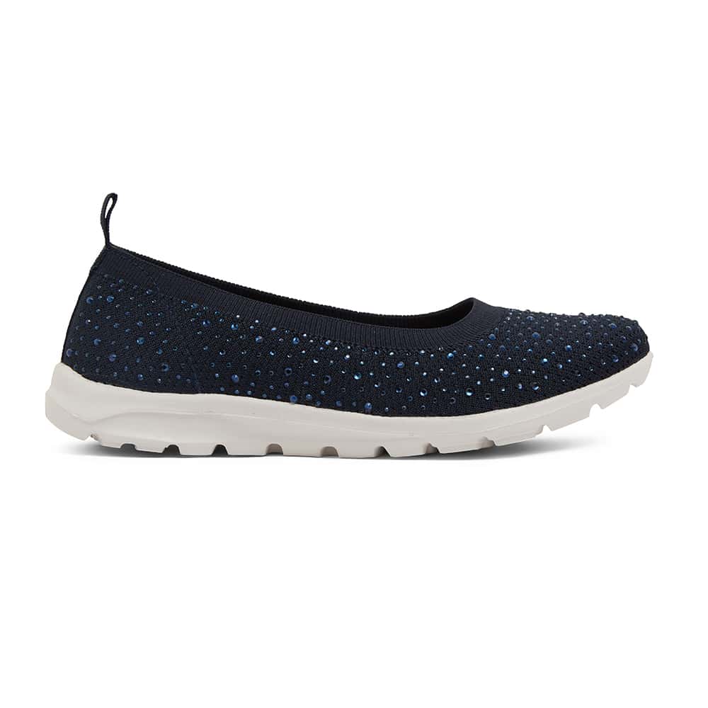 Patrice Sneaker in Navy Diamante | Active Flex | Shoe HQ