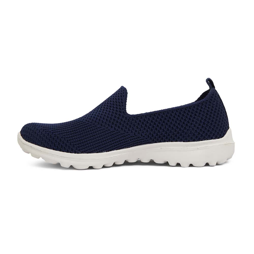 Peak Sneaker in Navy | Active Flex | Shoe HQ