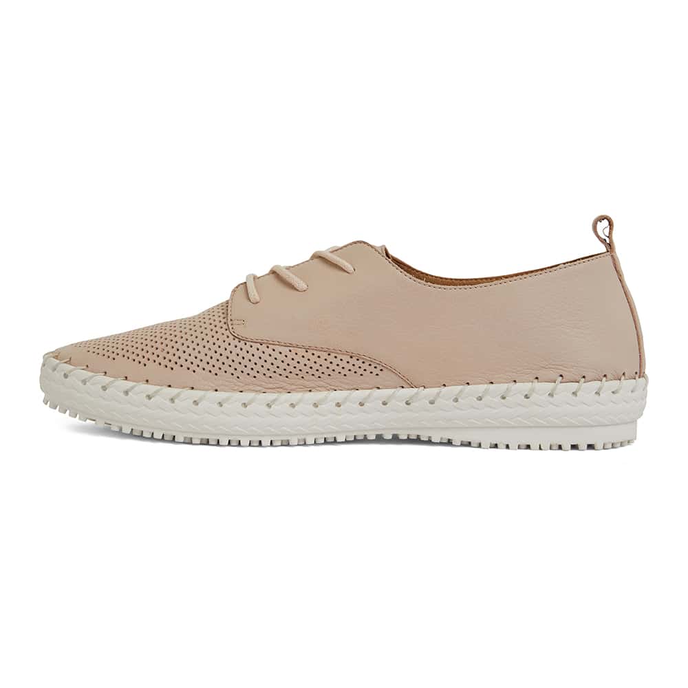 Ripley Sneaker in Blush Leather | Active Flex | Shoe HQ