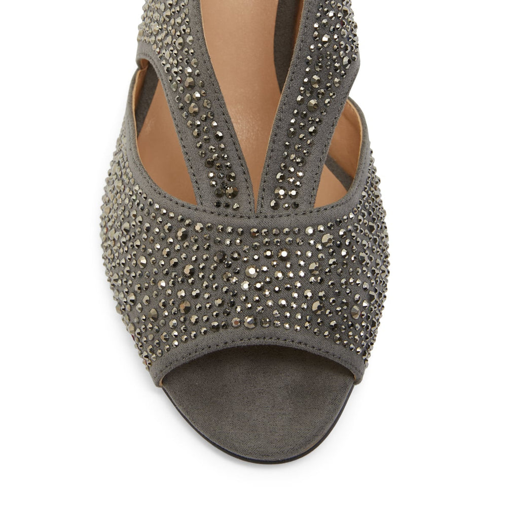 Grey sparkle outlet heels