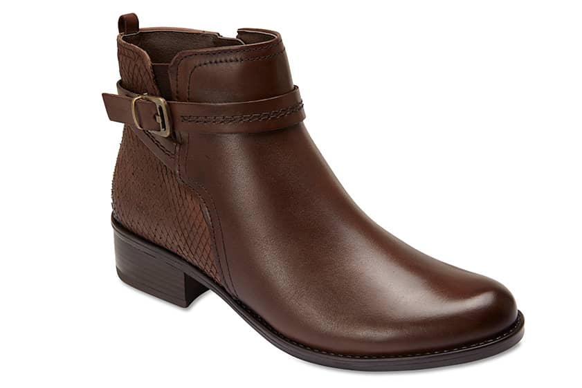 Ashley Boot in Brown Leather