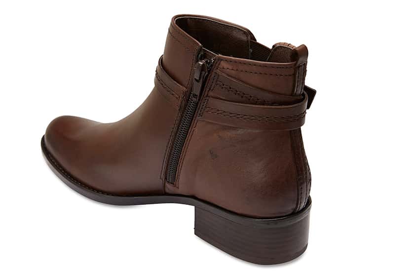 Ashley Boot in Brown Leather