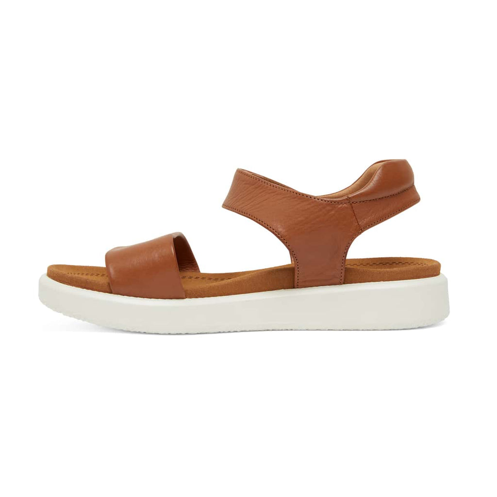 Falcon Sandal in Tan Leather | Easy Steps | Shoe HQ