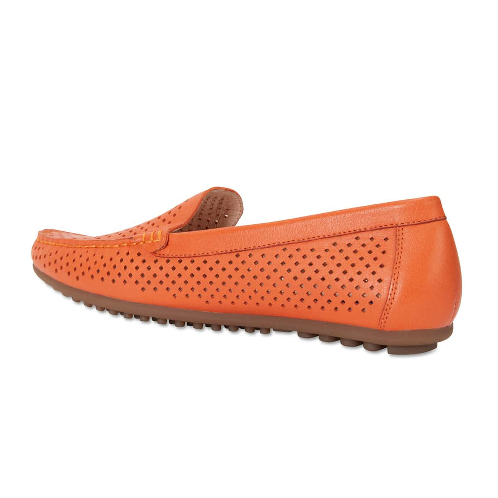 Gabriel Loafer in Orange Leather