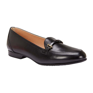 Easy Steps Glebe Loafer in Black Leather