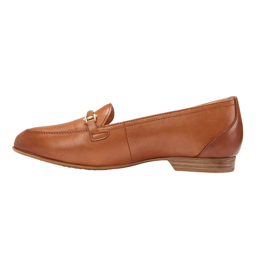 Glebe Loafer in Cognac Leather | Easy Steps | Shoe HQ