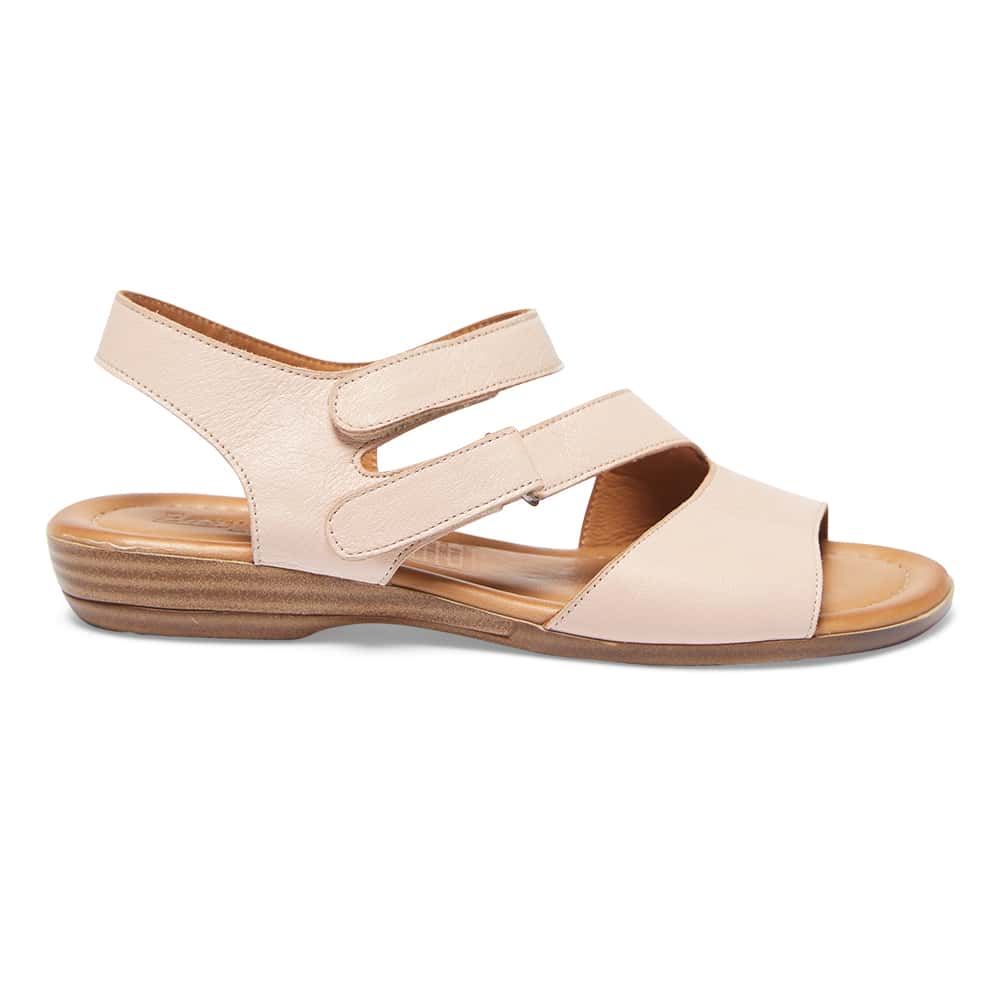 Kenya Sandal in Blush Leather