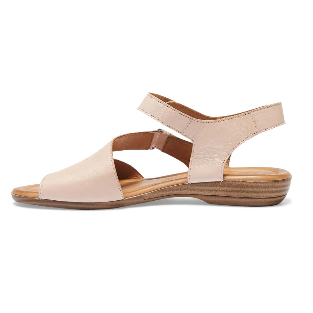 Kenya Sandal in Blush Leather