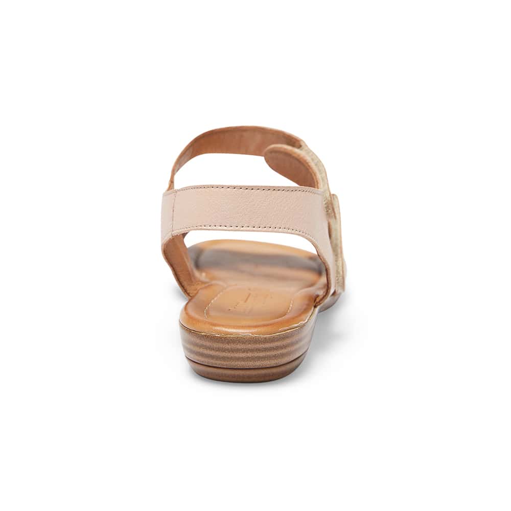 Kenya Sandal in Blush Leather