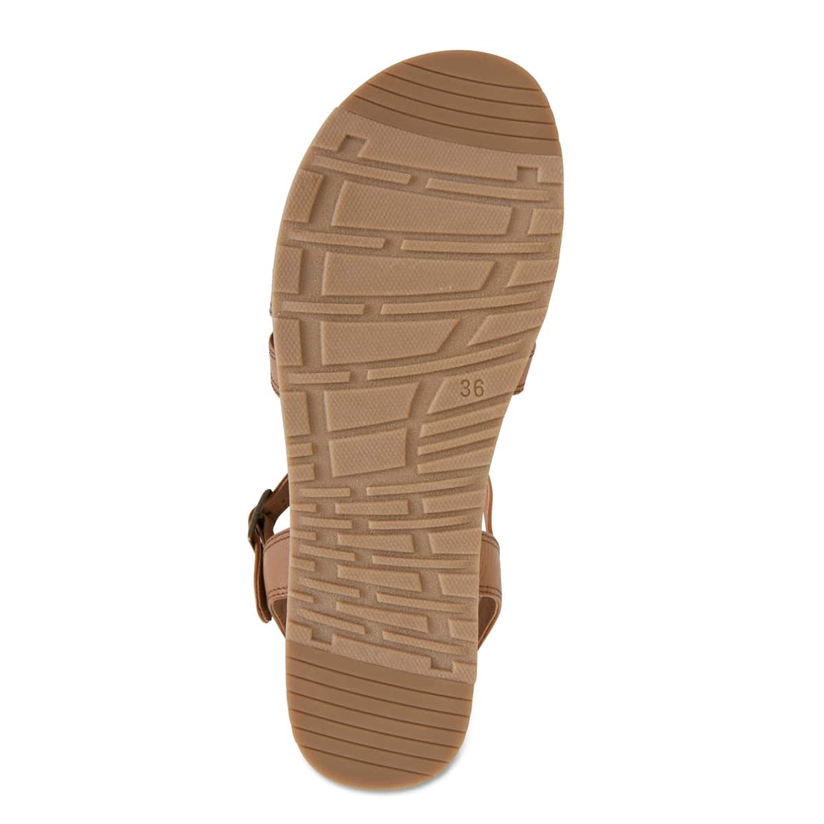 Ohio Sandal in Cognac Leather